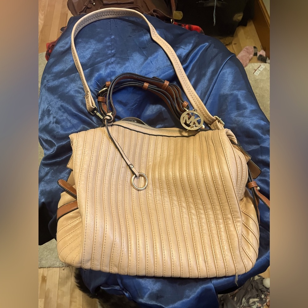 Michael Kors large bag with cross body strap or double handle